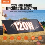 Vevor Portable Monocrystalline Solar Panel, Hiking New. Price: $132.09.