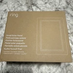 Ring Small Solar Panel Usb-c Home Security Attachment 23-011295-01 New. Price: $40.00.