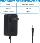 19V Portable Power Supply Charger Marbero M82MAX M822MAX M87 M88 M168 New. Price: $21.80.