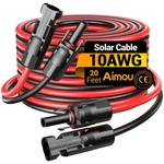 Aimou 20FEET 10AWG Solar Extension Cable, Gauge Panel Wire With Fema... New. Price: $48.23.