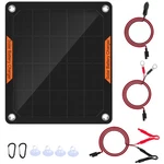 Oymsae 12V Solar Battery Charger Waterproof 5W, Black New. Price: $34.04.
