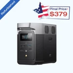 Ecoflow Delta Portable Power Station 1024WH Certified Refurbished, LIFEPO4. Price: $473.75.