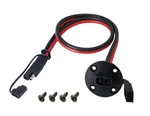 Cerrxian 60CM 10 Awg Sae 2 Pin Quick Disconnect With Cap Power Automot... New. Price: $18.42.