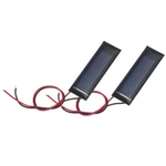 Meccanixity 2 Pcs 0.5V 0.08W 160MA Mini Solar Panels, Small Black New. Price: $9.50.