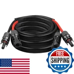 10AWG Solar Cable 10FT Panel Extension Cord Pv Wire Flame Retardant Waterp New. Price: $44.58.