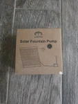 Aisitin Solar Fountain Pump New. Price: $9.99.