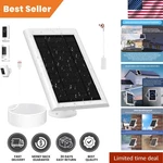 Solar Panel For Ring CAMERA(2ND Generation) Dustproof Waterproof 5W New. Price: $24.99.