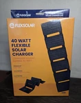 Flexsolar 40W Foldable Waterproof Panel Charger Usb-c Usb-a *new*. Price: $60.00.