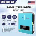 Cnswipower Src 4000VA 3600W Hybrid Solar Inverter Pure Sine Wave 120A M. Price: $473.47.