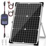 Solar Panel Kit 30W 12V With Mppt Controller, Battery Trickle Charger M... New. Price: $122.18.