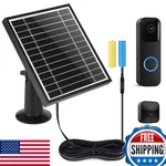 Uyodm Solar Panel Charger For Blink Video Doorbell/outdoor 4 - No Battery Change New. Price: $66.30.