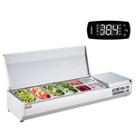 Vevor Countertop Refrigerated Salad Pizza Prep Station 150 Stainless Guard Etl New. Price: $769.99.