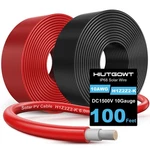 2X100FT Solar Panel Wire, Cable, 10AWG, Extension Cabl... New. Price: $156.33.