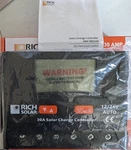 Rich Solar 30A 12V/24V RS-PWM30P Charge Controller Nib New. Price: $35.00.