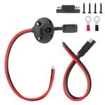 Paekq Weatherproof Solar Power 10AWG, Socket+sae Connector New. Price: $17.71.