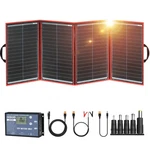 Dokio 200W Portable Foldable Solar Panel Kit - 20X27IN Monocrystalline New. Price: $209.99.