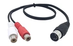 Lemeng 5 Pin Din 2 Rca Female Audio Cable High Quality Midi Connector New. Price: $13.09.