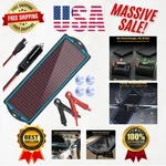 12V Waterproof Portable Solar Panel Kit - Ultimate Battery Maintainer Solution New. Price: $33.97.