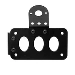 Motorcycle License Plate Bracket - Universal Side Mount Holder With Tail Ligh... New. Price: $43.83.