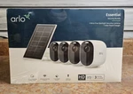 New Arlo Essential Wireless Spotlight Security Cameras + Solar VMK2430-ISCNAS. Price: $155.00.
