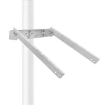 Newpowa Universal Solar Panel Heavy Duty Double Arm Pole Wall Mount For 50W-6.... Price: $80.01.