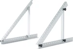 41" Solar Panel Mount, To 90 Adjustable Mounting Brackets, Alumin New. Price: $76.99.