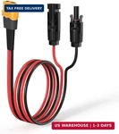 Elfculb 10AWG 2FT XT60 Solar Cable 25 35 50 75 100FT Extension New. Price: $20.99.