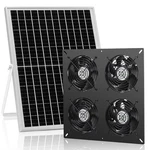 Fanspex Solar 4 Kit, Waterproofed Powered For Black New. Price: $110.90.
