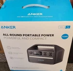 Anker 535 Portable Power Station 512WH Outdoor Solar Generator 500W 9PORT Open. Price: $395.00.
