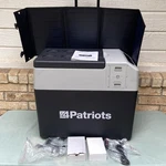 4PATRIOTS Solar Go 3-IN-1 Portable Fridge Freezer W/ Battery & Panel New. Price: $299.99.