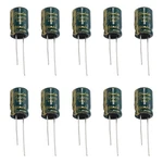 Fielect 10PCS Aluminum Radial Electrolytic Capacitor Low Esr Green 22UF 250V ... New. Price: $13.78.