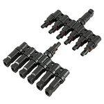 Baym Solar Panel Branch 1 6M/F + 6F/M Cable Connector Wire New. Price: $28.92.