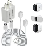 Skyworld Magnetic Charging Cable & Power Adapter For Arlo Camera, Compatible New. Price: $49.99.