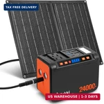 Takki Solar Generator 120W Peak Portable Power Station With 21W Panel 88.8 New. Price: $194.99.
