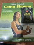 Coghlan's 5 Gallon Super Solar Heated Camp Shower - New In Open Box!. Price: $17.99.
