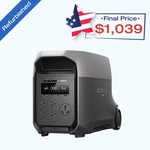 Ecoflow Delta Ultra 3600W 3072WH Portable Power Station Lfp Battery Refurbish Certified. Price: $1298.75.