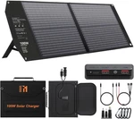 100W Portable Foldable Solar Panel Charger For Power Station Generator Wit New. Price: $133.23.