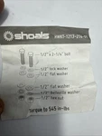 Shoals Solar Hardware Kit 1213-214-01 Open. Price: $12.00.