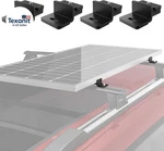 Solar Panel T-slot Mounting Kit Fits For Auto Cross Bars With T-track Secure New. Price: $73.66.