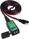 Acopower 4.8A Charger Solar Panel Battery To Adapter Sae-usb, Black New. Price: $24.86.