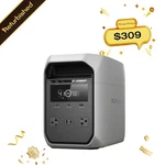 Ecoflow 1024WH 1800W Delta 3 Classic LIFEPO4 Pportable Power Station For Backup Certified. Price: $441.43.