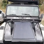 Lensun 1984-2006 Fits Land Rover Defender 110 90 75W Bonnet Flexible Solar Panel New. Price: $378.00.