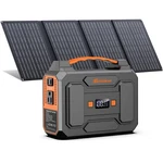 Portable Station With Foldable 40W Solar Panel 100W Powered New. Price: $201.95.