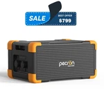 Pecron EP3800-48V 3840WH Solar Generator Expansion Battery For F3000LFP E3600LFP New. Price: $799.00.