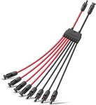 Bougerv Solar Parallel Connectors For 2-4 Panels, Extra Long 8 Y Bran New. Price: $37.01.