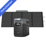 Ecoflow Solar Power Station Delta Max 2048WH + 400W Panel Kit Refurbishe Certified. Price: $1009.00.