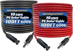 Windynation Awg Solar Extension Cable 100FT New. Price: $233.89.