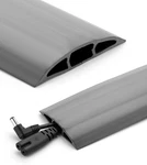 Bates- Floor Cord Cover, 6FT Cable Gray, New. Price: $22.75.