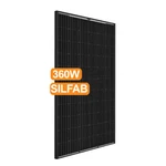 360W Silfab Solar Panel 72 Cell Monocrystalline Perc Pv Module 26PCS, One Pallet New. Price: $7985.00.