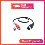 Cerrxian Lemeng Din 5 Pin To 2 Rca Female Professional Grade Audio Cable Fo New. Price: $12.83.